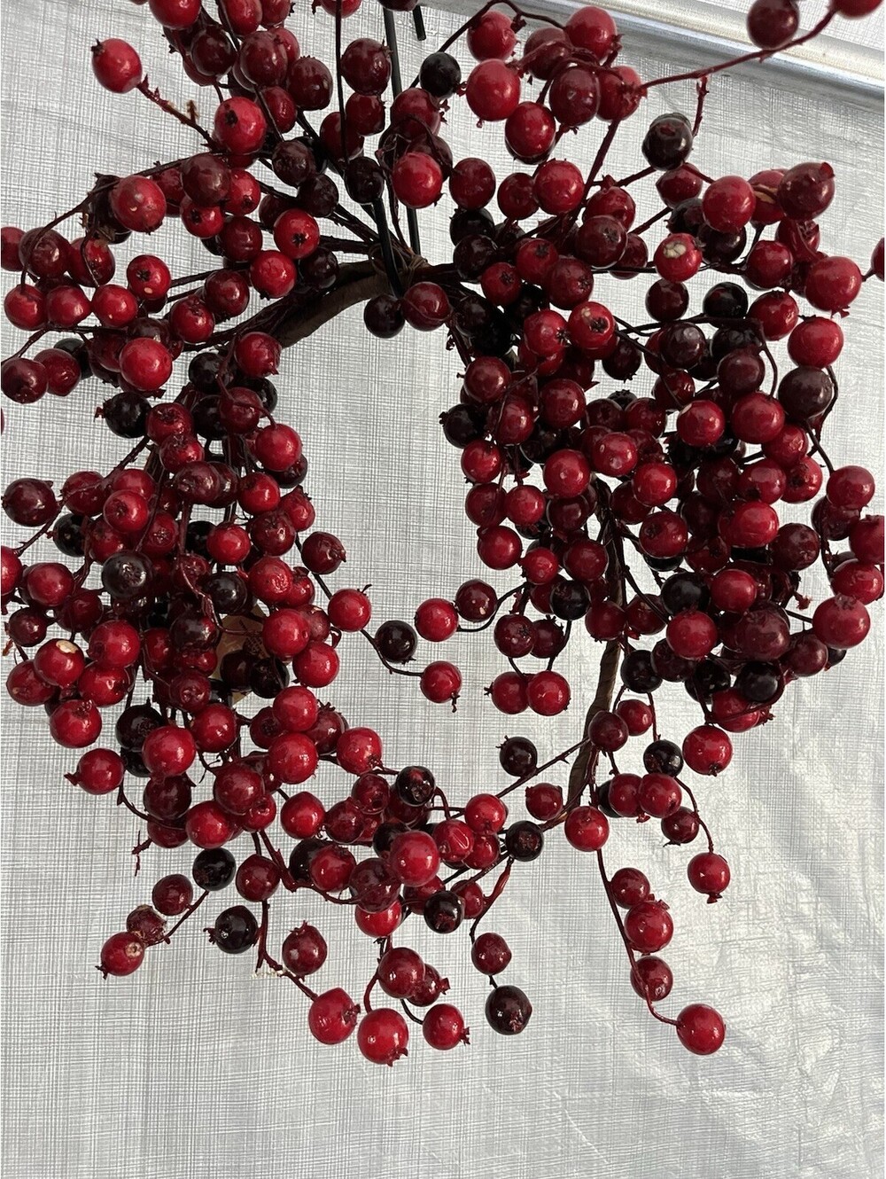 Christmas Berry Wreath medium for Indoor OutDoor Decor wreath